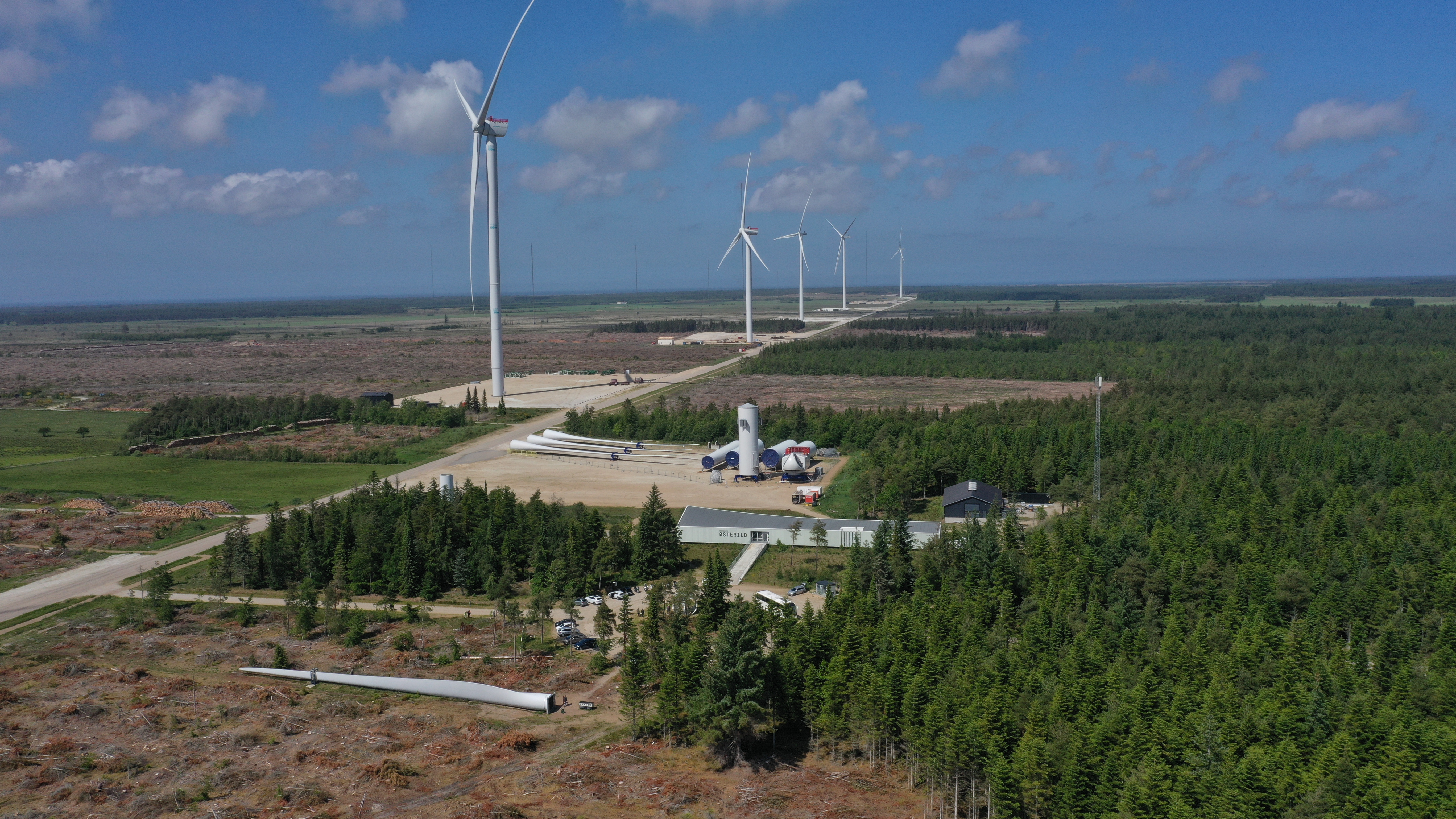 Das Testfeld bei Østerild in Thy