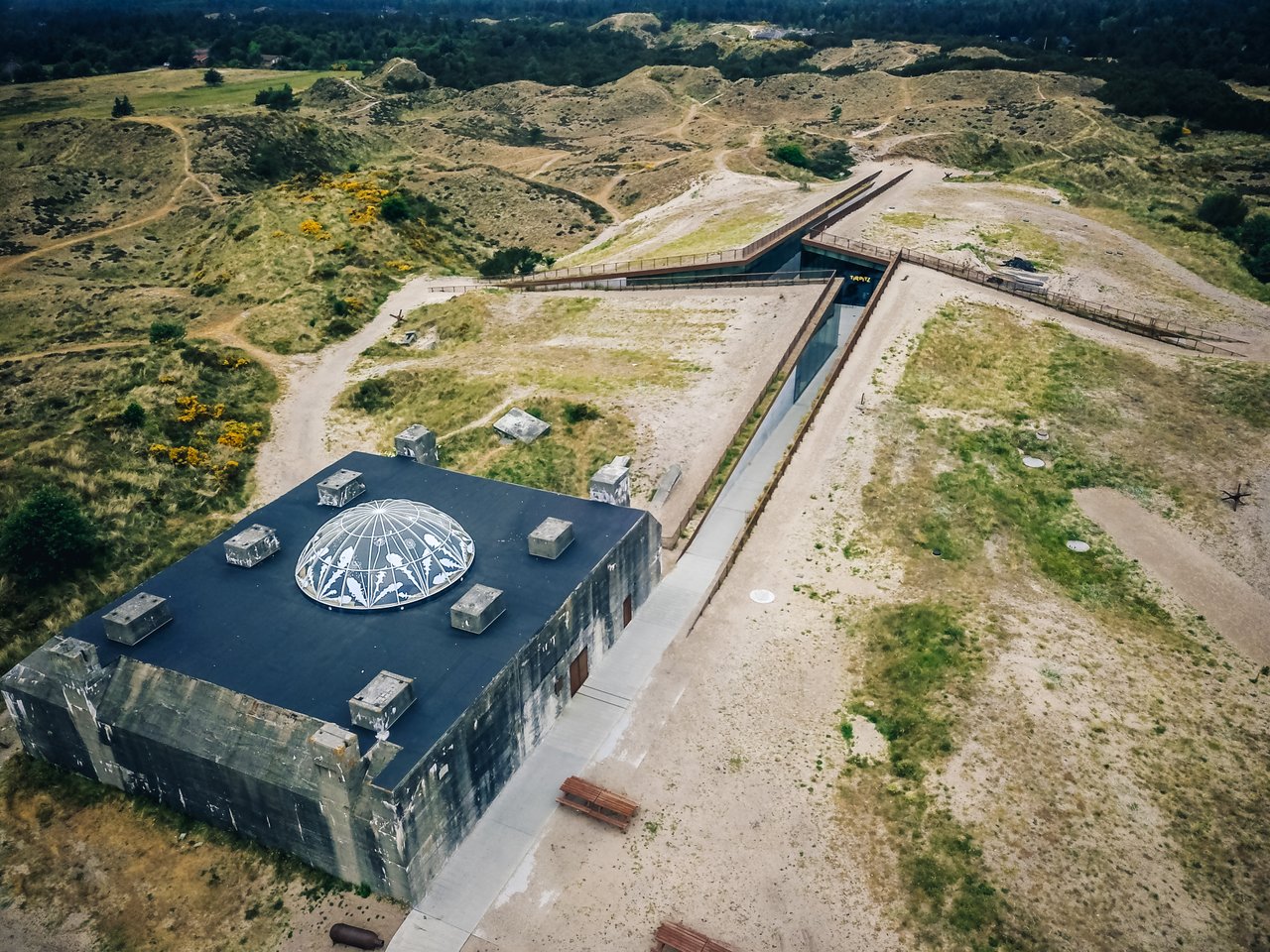 Tirpitz-Museum um die alten Bunker herum gebaut