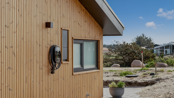 Ferienhaus mit Ladestation in Dänemark
