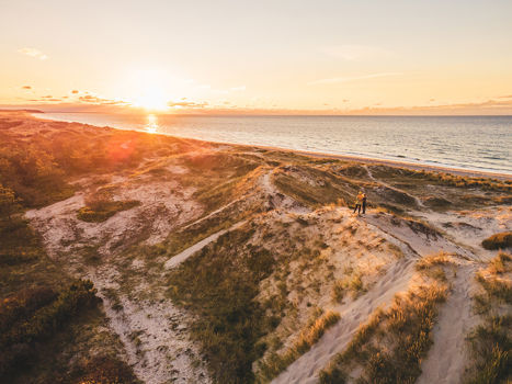 Strand Klitter Sol Og Strand