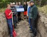 Was verbirgt sich unter dem Sand bei der Hals-Kirche auf Læsø?